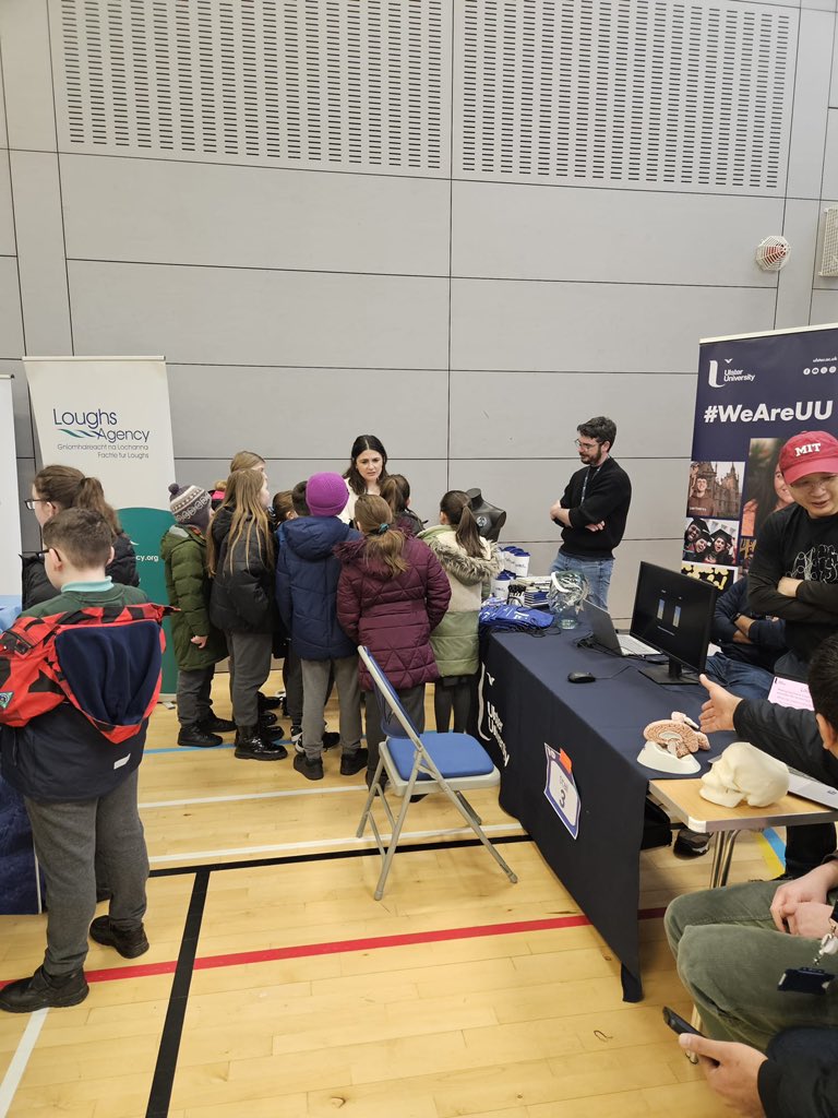 The school is delighted to be apart of the NI Science Festival's 'Foyle Science Showcase' at Foyle Arena! ⚡️ Interacting with key stage 2 and 3 students, sparking future scientists and innovators. ⚙️💻 
#STEM #Inspiration #NextGenSci