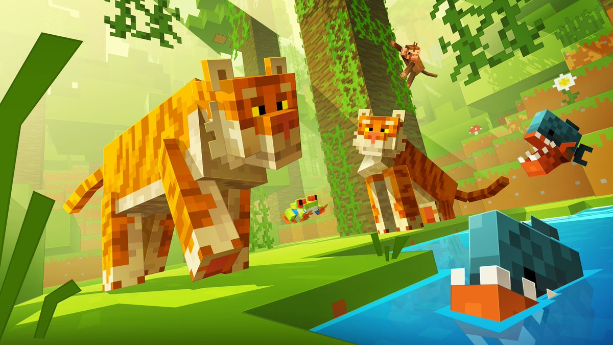 From up in the trees with Monkeys, to down in the ponds with dangerous Piranhas, explore Jungles with even more life!🙈

The Naturalist Add-On. Out now!