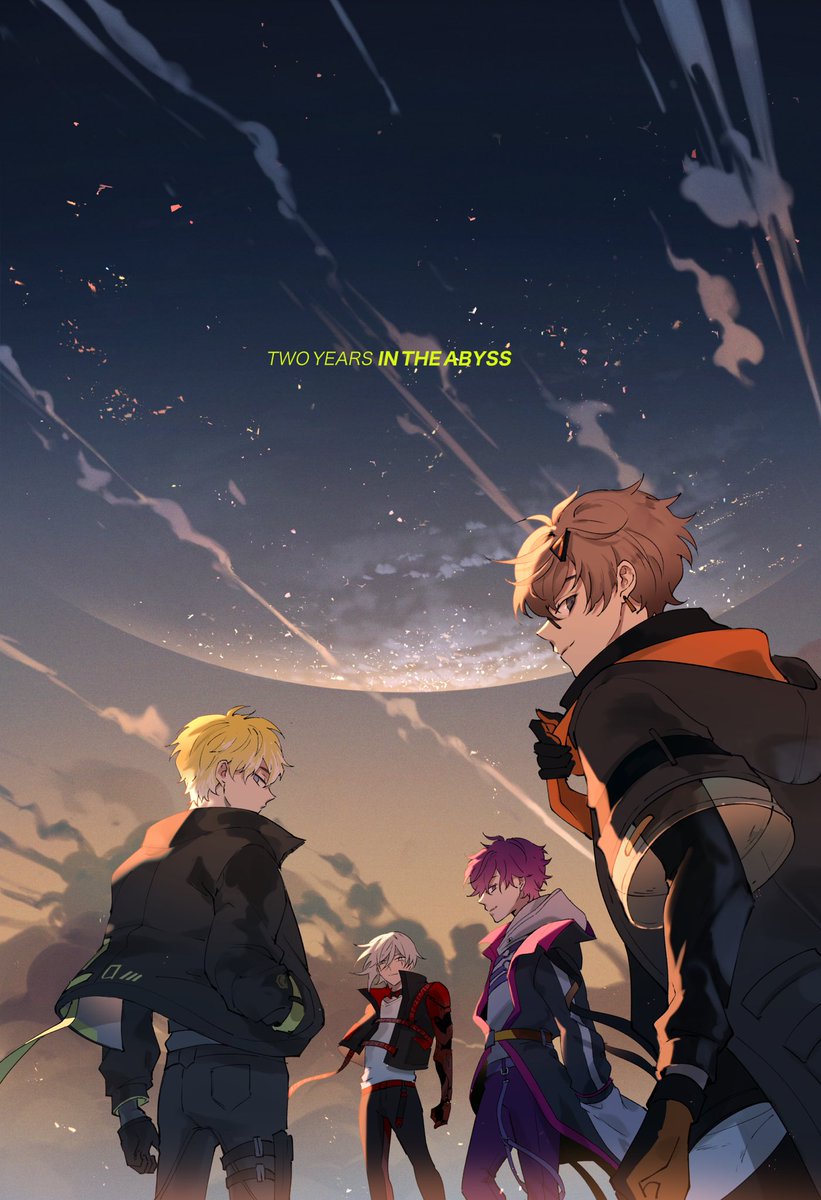 hakuku's tweet photo. ❤️💜💛🧡
#Noctyx2ndAnniversary 
 #AlbanKnoxArt #Briskart #Artchivist  #VioletAtelier https://t.co/pDmiivWfY7