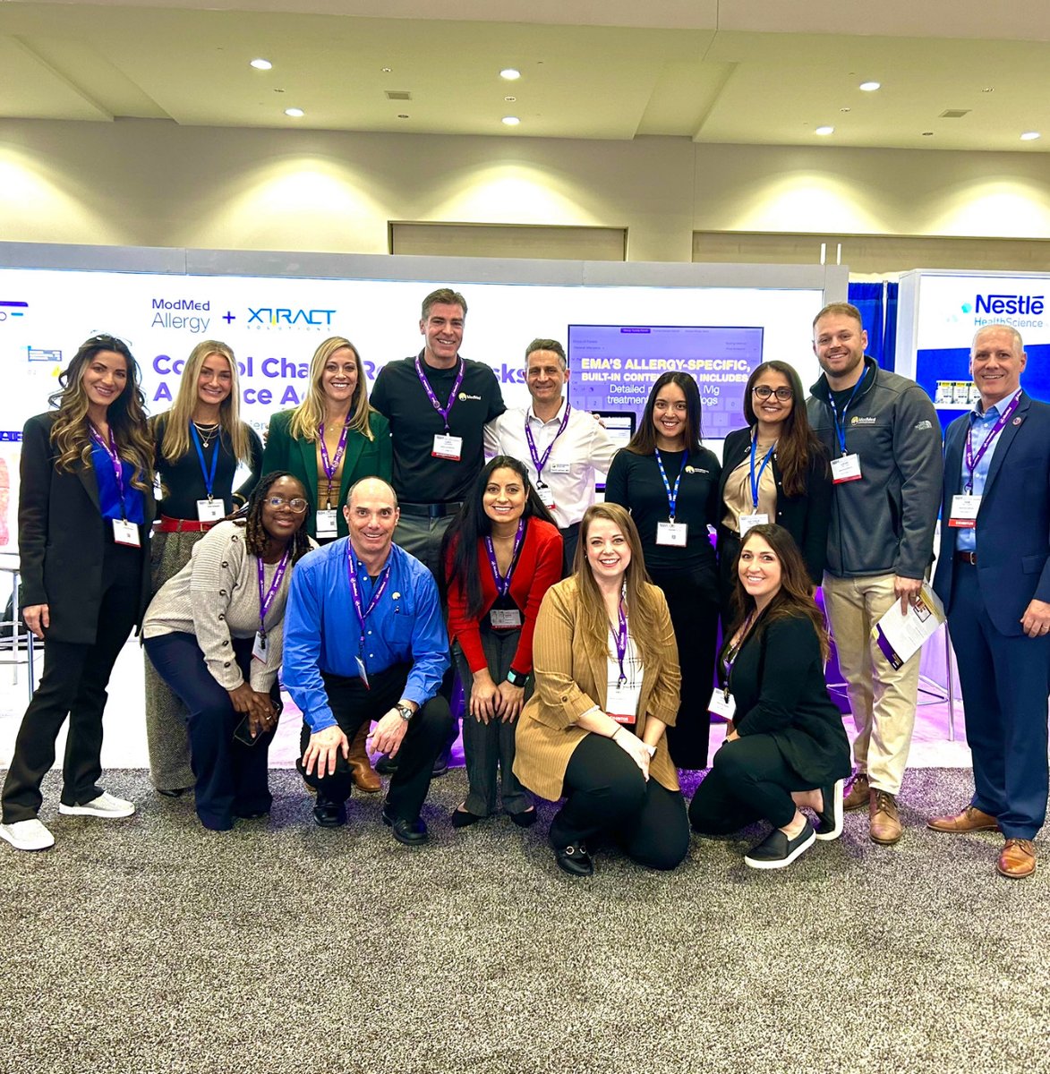 modmed's tweet photo. We're excited to be at the 2024 @AAAAI_org Annual Meeting in Washington, D.C.! Come visit booth #340 for a free demo to see how we can help your practice succeed this year! 🙌 

#AAAAI24 #ModMedLive #immunology #ModMed #allergy #asthma https://t.co/nyQZOIviwu
