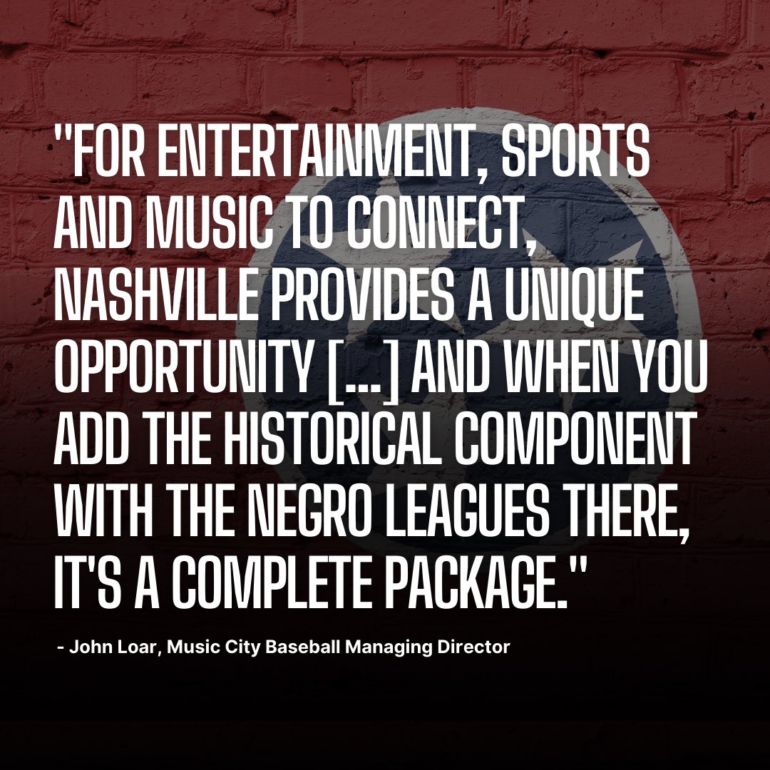 NashvilleStars's tweet photo. Huge thanks to @jeffpassan for recognizing the work we’re doing to bring the Negro Leagues to the Major Leagues.
Per @ESPN, Passan reports a two-team expansion to 32 total teams is inevitable with Nashville considered the “most favorable” candidate among East Coast cities. https://t.co/YEZ3VVvi1Y