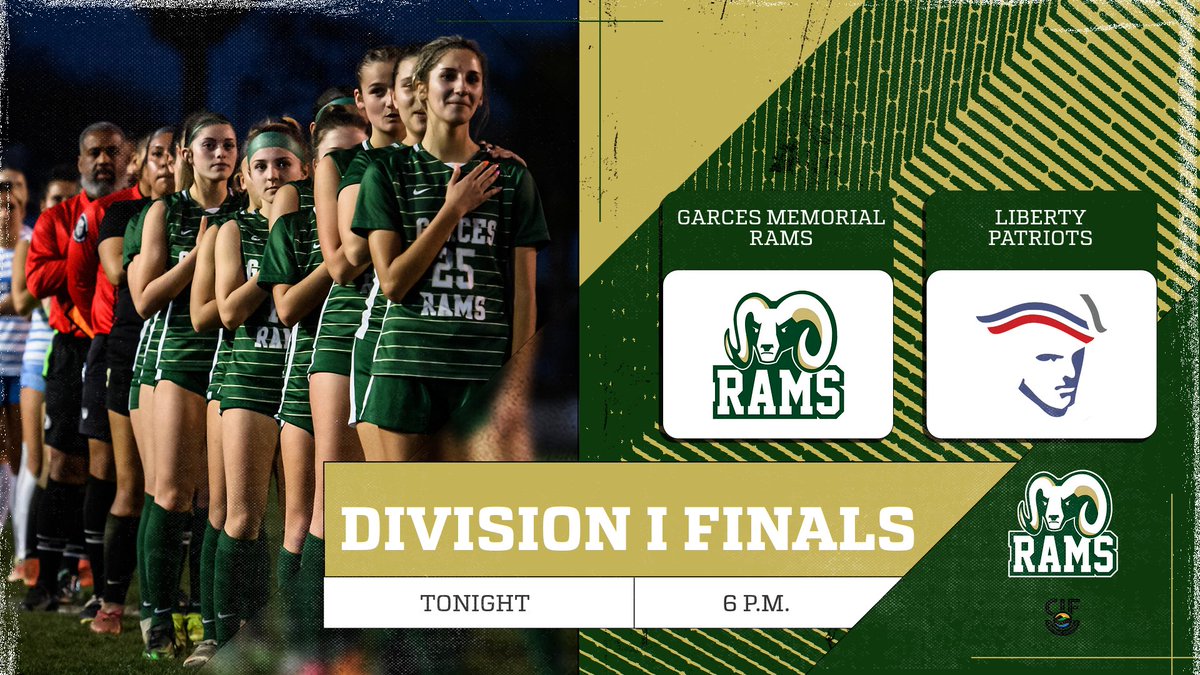 GarcesAthletics's tweet photo. BATTLE FOR BAKERSFIELD

Tonight is historic as No. 2 Garces Memorial is at No. 1 Liberty in a very-rare @CifCentral Division I showdown of two Kern County programs at 6pm. 

Third meeting between the top two teams in the River League, Bakersfield and the Central Section.

#GoRams https://t.co/wNTLXxjEBj