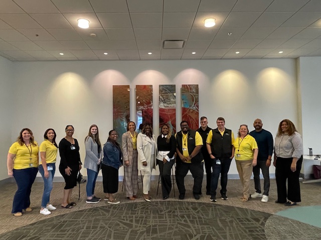 We were thrilled to have LaSonya Berry, Chief Human Resource Officer of the African American Credit Union Coalition and an award-wining author, speaker, and DEI thought leader lead us in our town hall yesterday about #BlackHistoryMonth. Thank you, <a href="/HRBizExec/">LaSonya Berry</a>!