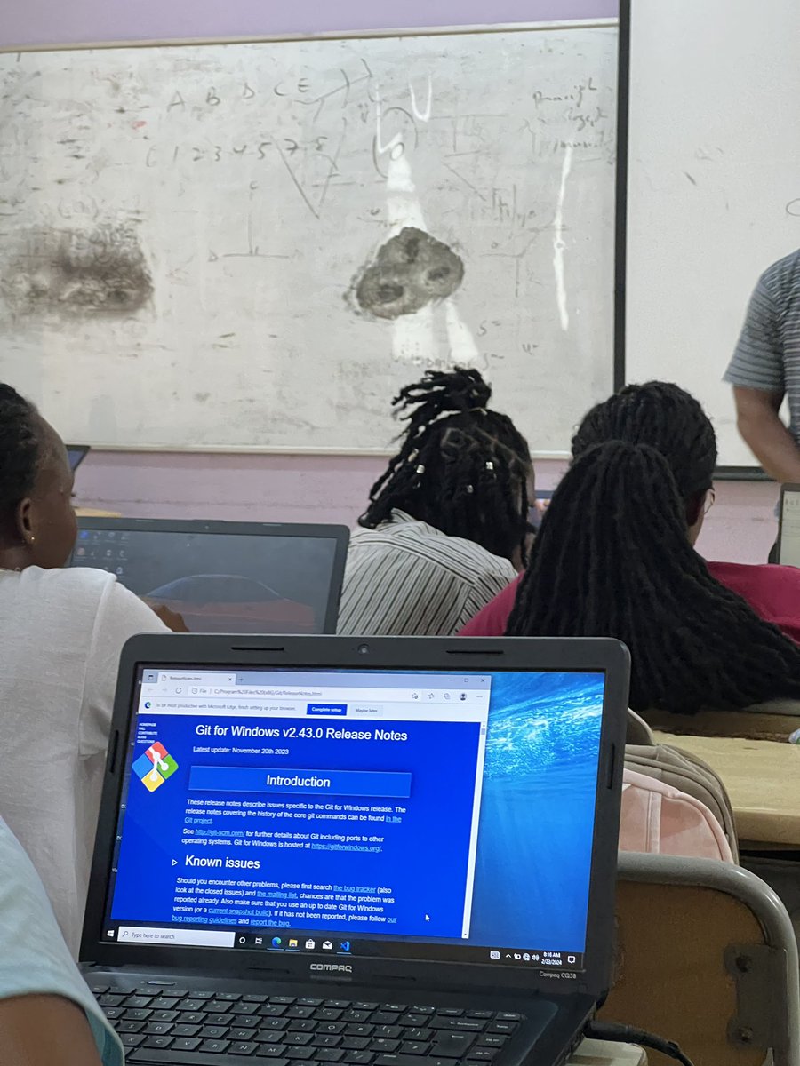 afi_maame's tweet photo. Installation Party Kickoff at Django Girls Ho 🎉

* Software installations were made for #python, #git, #vscode, #github & #pythonanywhere signup. 

* Introducing How the #Internet works & the Command line. 

#djangogirls #DGHO4 #DjangoGirlsHo4thEdition #DjangoGirlsHo #OxygenCityHO