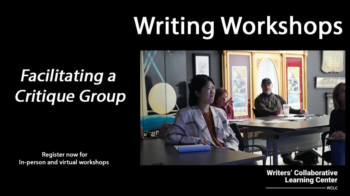 WritersCLC's tweet photo. Join us! Register now for in-person or virtual writing workshops. https://t.co/XYD1Nst7iJ #amwriting #WritingCommunity #writerslift #writerslife https://t.co/jnX0xRnHt4