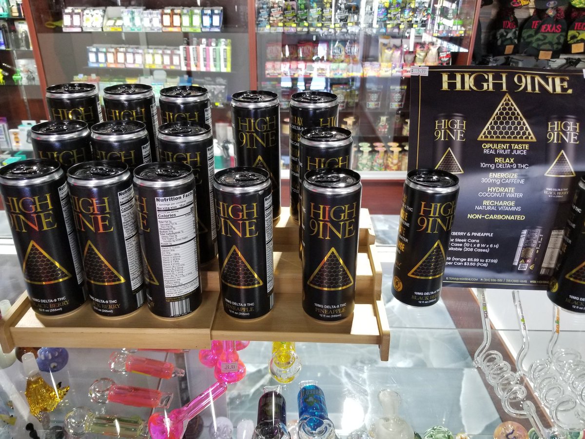 DrinkHIGH9INE's tweet photo. Launching a new beverage is hard work &amp; expensive, but when you see product in stores it makes it all worth it. Thank you to all for your support. #drinkhigh9ine
#StonerFam #cannamom #weed #smoke #Mmemberville #cocktail #lifestyle https://t.co/JP3iWla7Vc