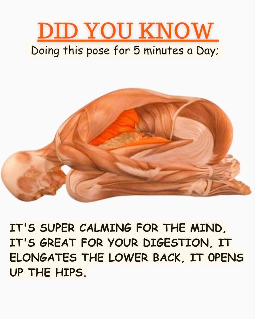 the_artofhealth's tweet photo. 7 poses with numerous benefits! 👇👇👇

1. Calming your mind, and great for digestion https://t.co/k5cz9GaLxA