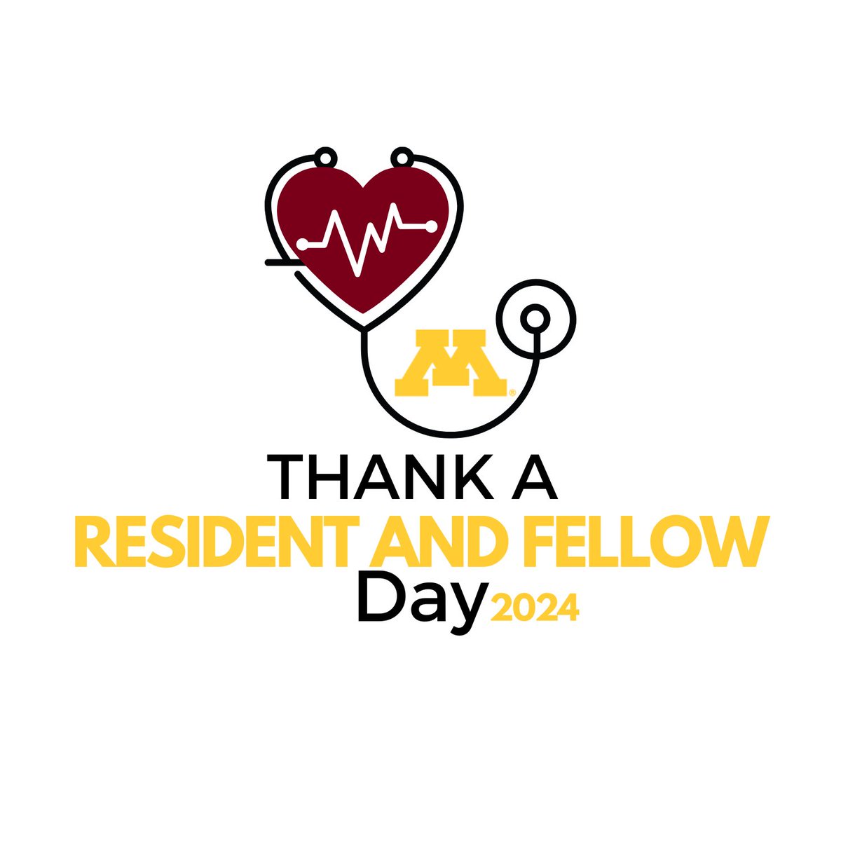 👩‍⚕️👨‍⚕️ Today is Thank a Resident and Fellow Day! Let's take a moment to honor the dedication and hard work of our incredible physicians in training. Join us in celebrating their contributions to healthcare! #umnge #ThankAResident #ThankAFellow #MedEd 🩺🌟