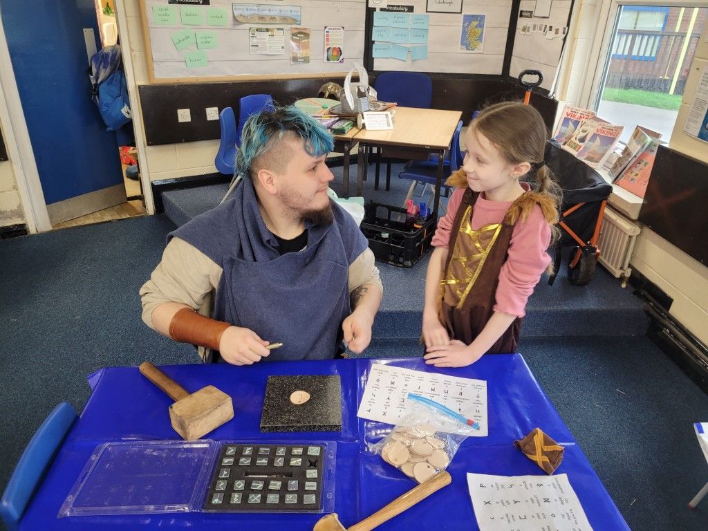 astonhallschool's tweet photo. Y3 and 4 thoroughly enjoyed taking a step back in time to the exciting world of our Germanic ancestors – The Vikings! ⚔

The children and staff enjoyed a wealth of interactive learning opportunities, bringing the historic period back to life. 

https://t.co/0pirLgsVfe https://t.co/qzQAlLgeGq