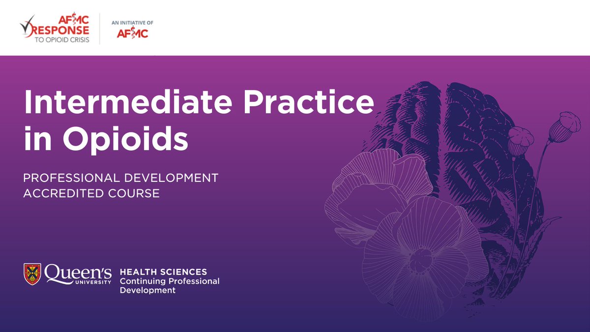 CPD_FHS_QueensU's tweet photo. Registration is now open🎯Tailored for health professionals with established practice in addiction care, offering the latest approaches for treatment, expanding your toolbox for comprehensive patient care. Learn more &amp; take the self assessment🔗 https://t.co/63YwAVk45S
@AFMC_e https://t.co/mXKvFkG9SK