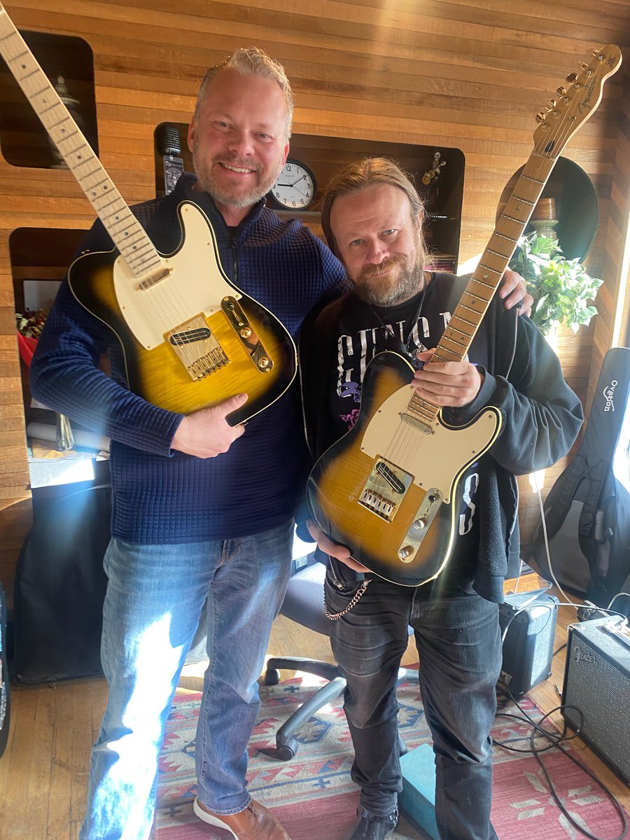 jameshait's tweet photo. For any who are curious, yes playing a @Richie_Kotzen signature Telecaster will make you sound more like the living legend. That is, once I figure out how to untie my finger knots! https://t.co/esphsYAoqm