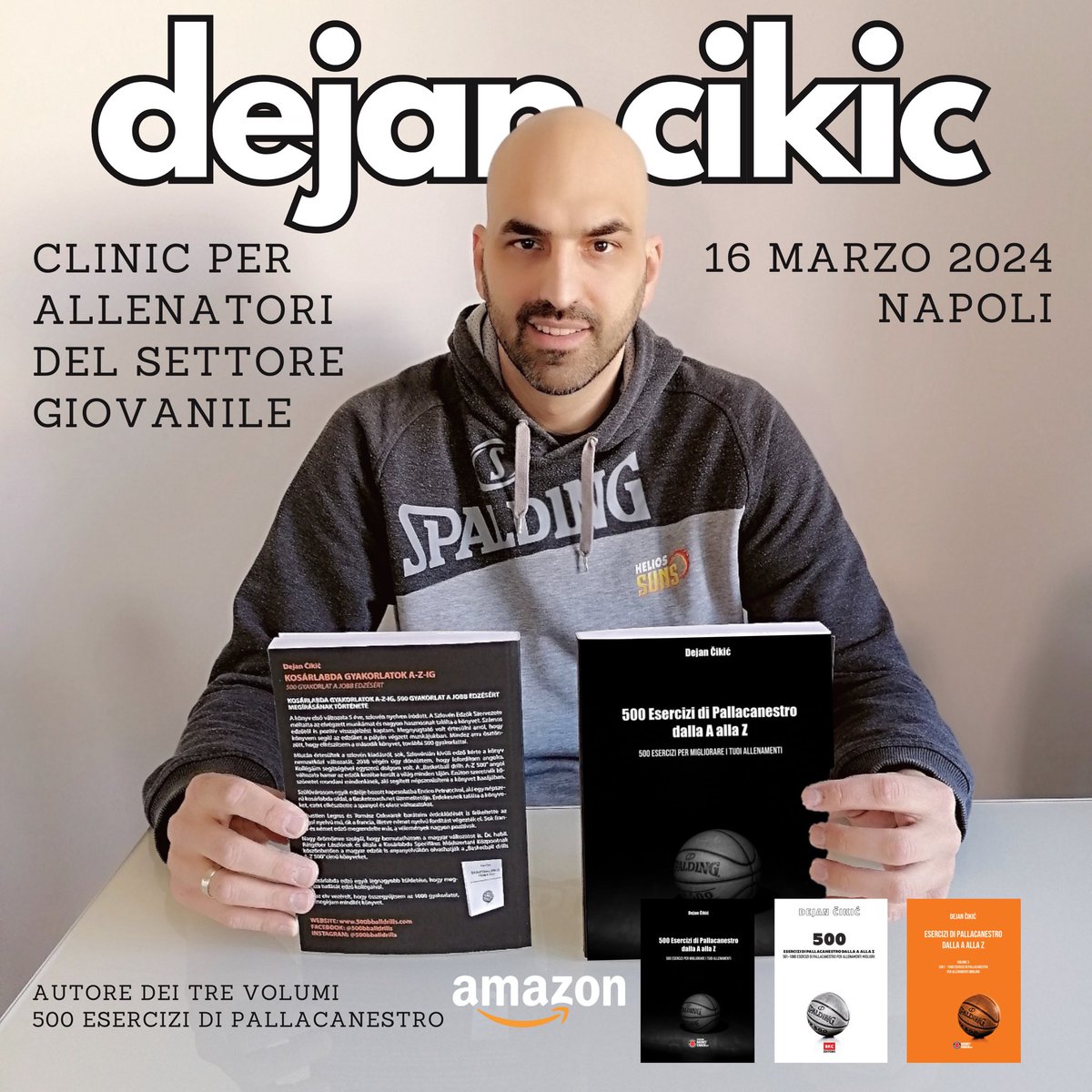 Clinic per Allenatori del Settore Giovanile - Napoli 16 marzo 2024

Maggiori info basketcoach.net/wli/main/new/37

#basketball #basketballcoaching #basketballdrills #basket #basketballcoach #basketcoach #basketcoachnet