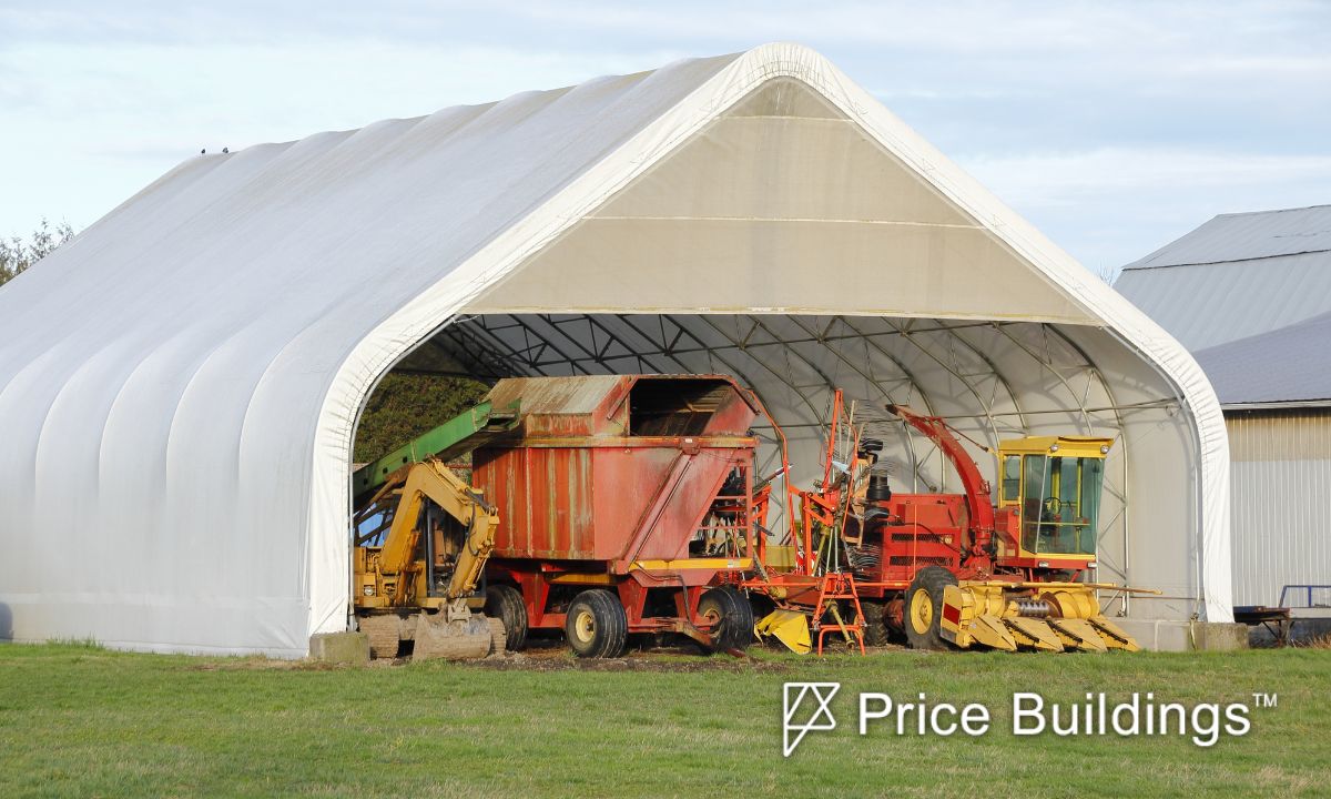 We're looking to get into the tarp/fabric building space. Are you a supplier? Reach out. We'd love to hear from you! #tarpbuildings #fabricbuildings