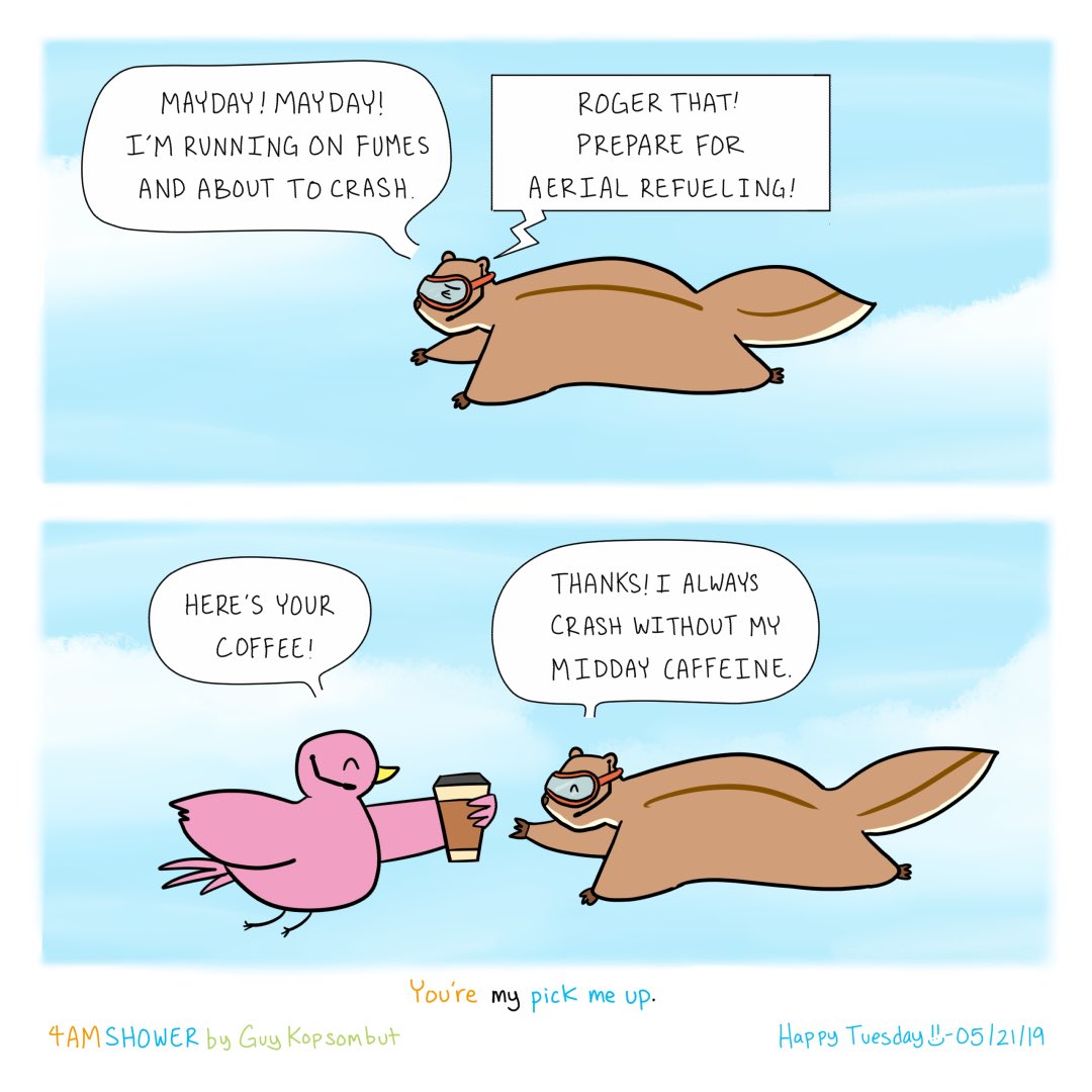 CCSleeves's tweet photo. #fumes #runningonfumes #needcoffee #refuel #midweek #wednesdaymood #wednesdayvibes #coffee #coffeememe #squirrel #bird #midday #middaycoffee https://t.co/GKj8eJsc83
