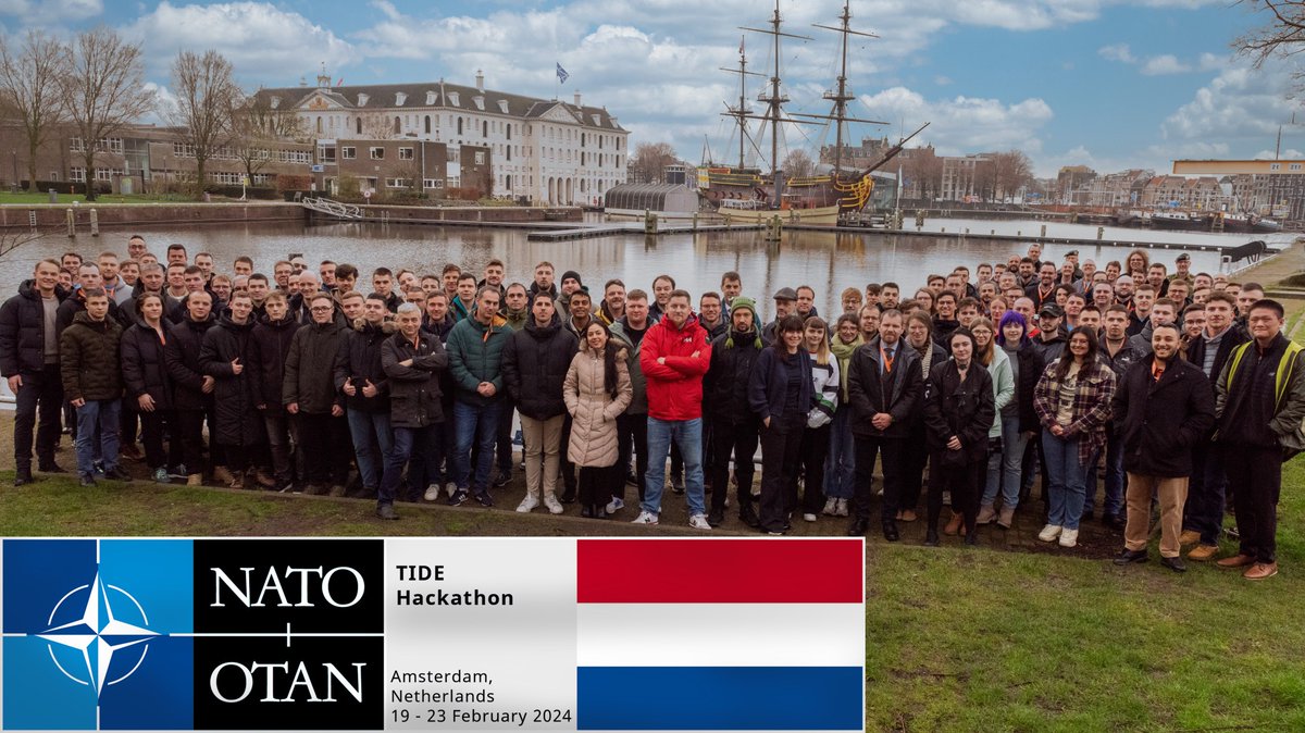dstlmod's tweet photo. Our experts have worked on a pharmaceutical #TIDEHackathon challenge to improve medical services in multinational military settings
The annual event, organised by @NATO_ACT, focuses on innovative solutions and novel approaches to complex problems
👉 https://t.co/9xsNCYxyc8 https://t.co/WkTKfuXEB2