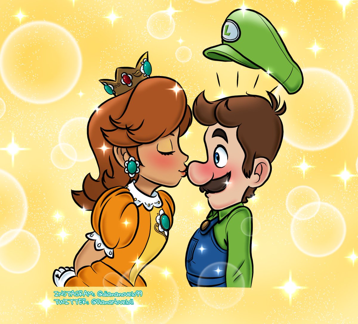 Luaisy for the soul 🧡🌼💚⭐

I wanted to post this along with the Mareach one for Valentine's Day, but I wasn't able to finish this one on time, so here it is now! 

#TheSuperMarioBrosMovie #MarioMovie #Luigi #Luaisy #PrincessDaisy #SuperMarioBrosFanart