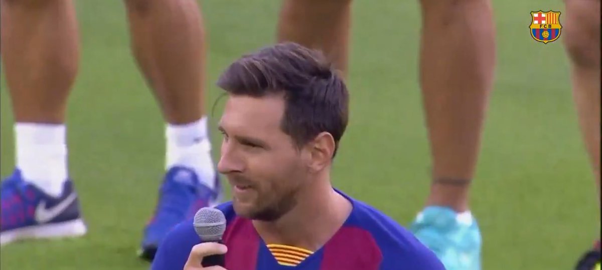 🗣️ Messi en agosto de 2019: "Tenemos que valorar lo que conseguimos. Quizá hoy no le damos el valor que se merece, pero de acá a unos años nos vamos a dar cuenta de lo difícil que es hacer eso".