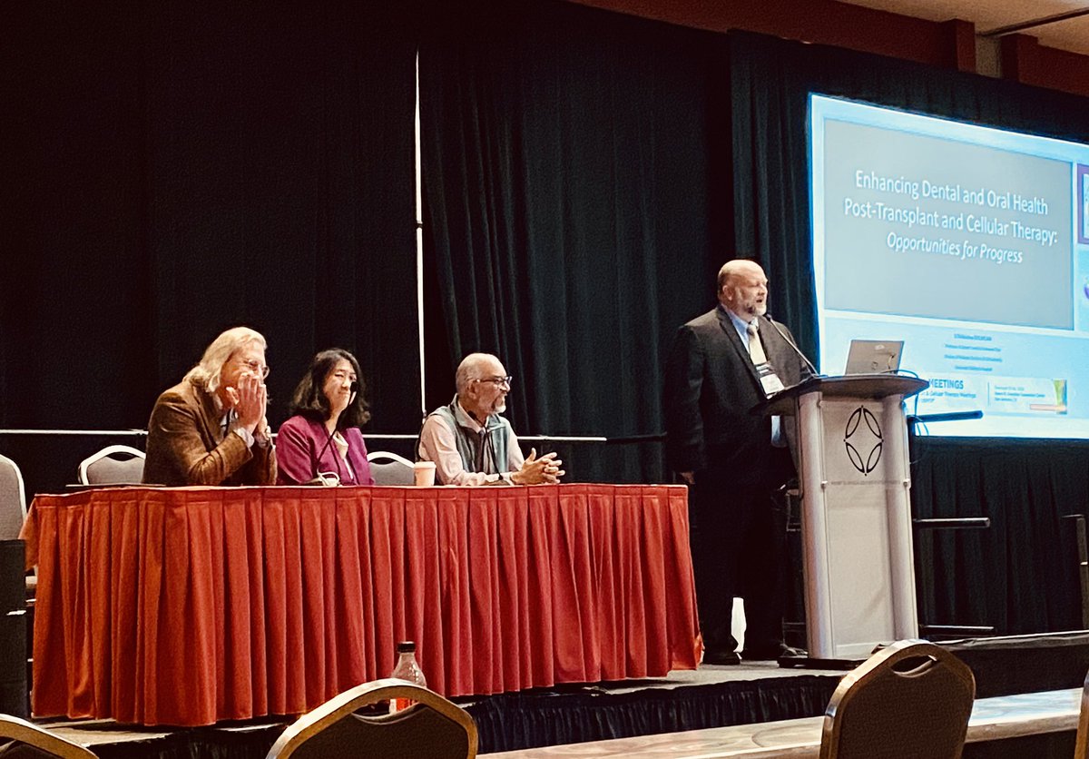 Kudos to #Tandem24 for highlighting the importance of oral health and dental care after cellular therapy and transplant today! <a href="/ASTCT/">ASTCT</a>