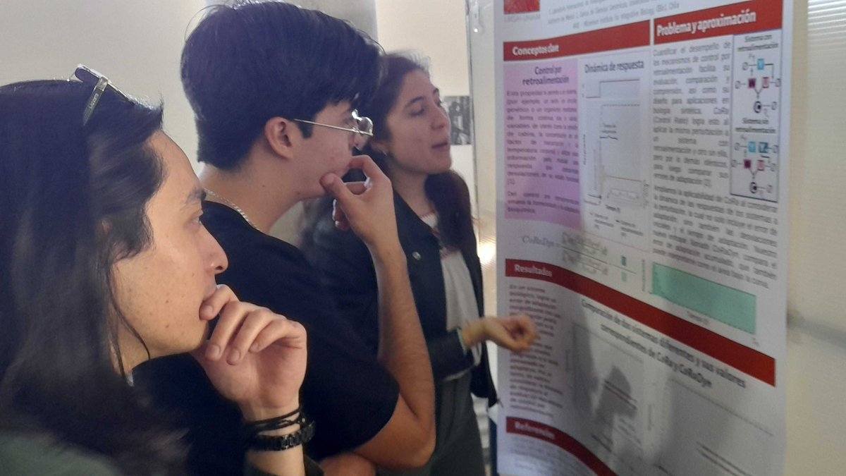 mgschiavon's tweet photo. Y por supuesto orgullosa también del excelente trabajo presentado en carteles por Athena Tamayo (@atmyo4), Rodrigo Aguilar, Diego Morales y Emiliano Sánchez (remoto) durante los Días Académicos #LIIGH24 😎 https://t.co/RqxspCvLRf