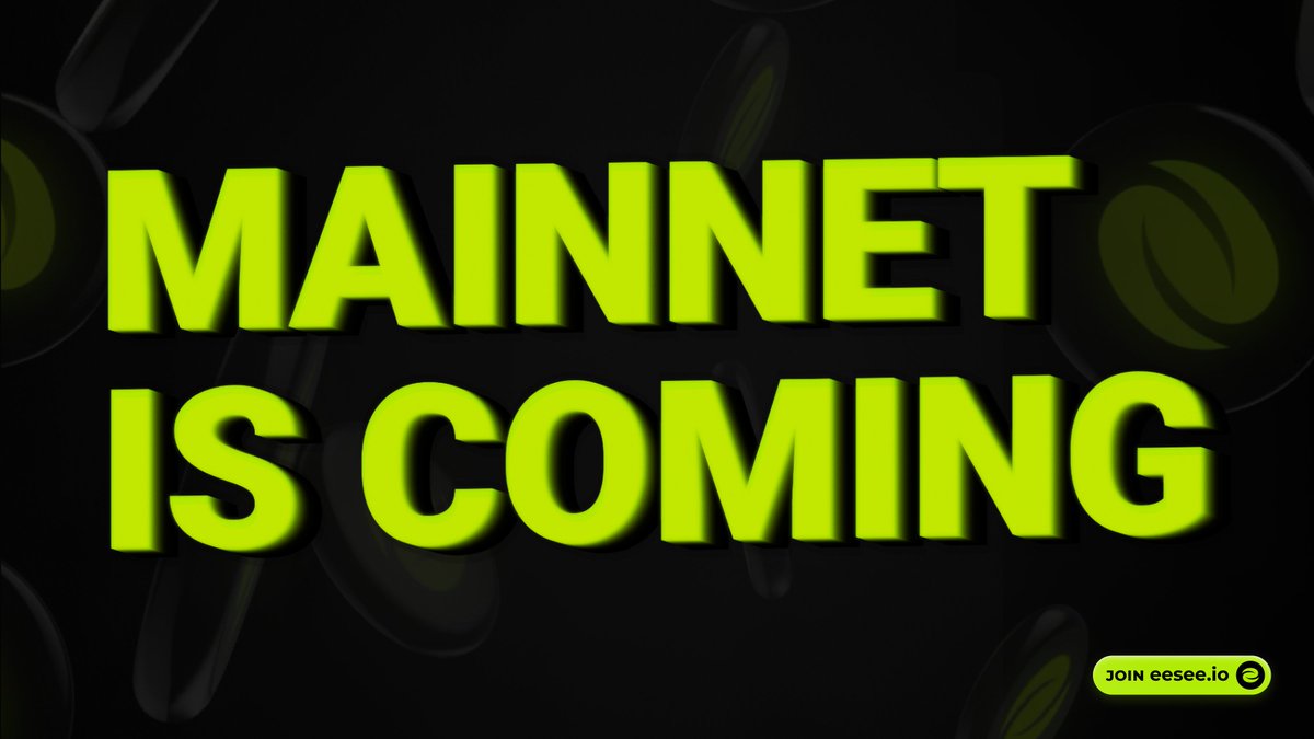 eesee_io's tweet photo. The Mainnet launch is ALMOST here!

As we wrap up test runs on the Testnet without any issues and continue to add new features
while testing daily, our user base is expanding rapidly, and the eesee community is growing
stronger than ever!

With the momentum we've built, the mainnet launch is closer than you think — we're already
catching sight of the horizon… ⏳

It's a pleasure to witness the eesee community completing challenges, climbing higher up the ranks, earning points, and much more. Our game-changing trading mechanics ensure that everyone on the platform is a winner!

To take the lead, start farming points on the testnet to familiarize yourself with the platform
before the mainnet launch!
Your next stop - https://t.co/WcYExbyD6I