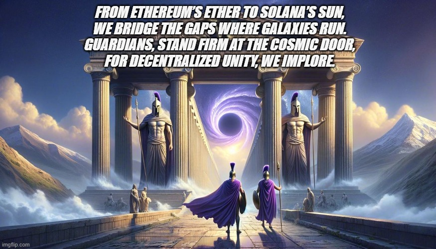 Defjamz54's tweet photo. Pythian visions guide our flight,

Through wormholes’ dance, day and night.

@wormholecrypto @PythNetwork https://t.co/6WLD2EZzws