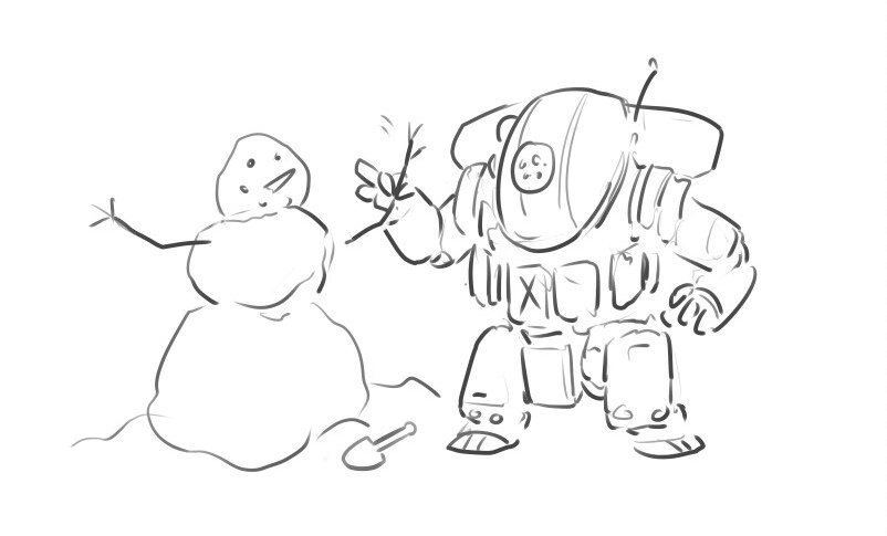 Sweetrollrobber's tweet image. #Titanfall2
Northstar's winter gear !

(How I wish I could go skiing…)