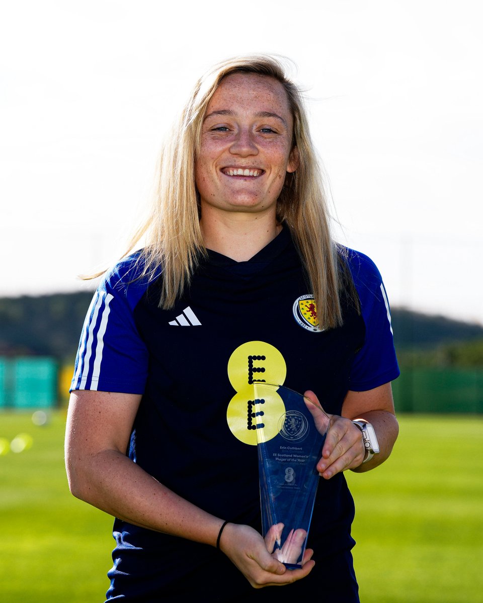 Your @ScotlandNT Player of the Year. 🏆 Well done, @ErinCuthbert_! 👏