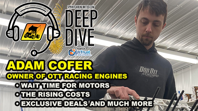 SprintCarUnl's tweet image. In case you missed it last night, the Deep Dive presented by EnTrust IT Solutions was posted. Good stuff from @OttEngines owner Adam Cofer. Hit on a lot of interesting topics. 

Link: youtube.com/watch?v=JgBdmU… Thank you to Adam for being on the show.
