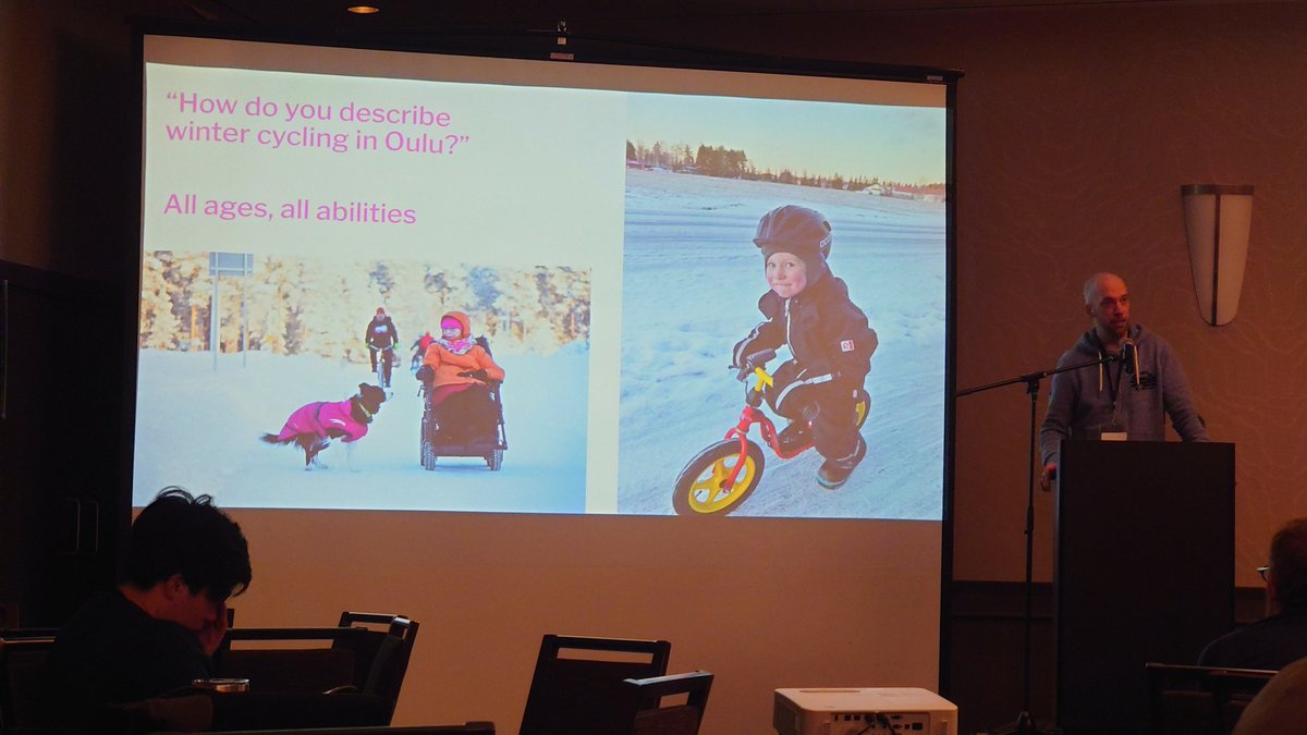 pekkatahkola's tweet image. "How do you describe winter cycling in Oulu 🇫🇮 ?"
@harrivaarala : All ages, all abilities 😌
@WorldWinterBike