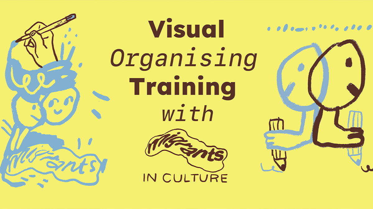 📣 Open Call: Visual Organising Training with Migrants in Culture Migrant-led design agency @migrantsculture leading FREE workshops. We’re looking for 10 MCR-based community organisers engaging with refugees and migrants to join 3 workshops in March-April. whitworth.manchester.ac.uk/whats-on/event…