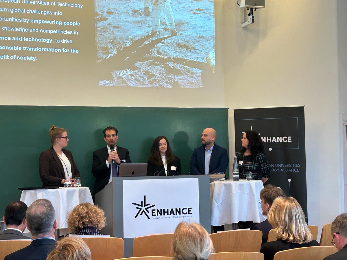 'Working together as a single great team to impact society through technology'. At the end of the <a href="/ENHANCEAlliance/">ENHANCE Alliance</a> Kick-off Stefano Ronchi, Vice-Rector for Education and Learning at <a href="/polimi/">Politecnico di Milano</a>, summed up the spirit of the European universities of technology alliance. <a href="/ste_ron/">Stefano Ronchi</a>