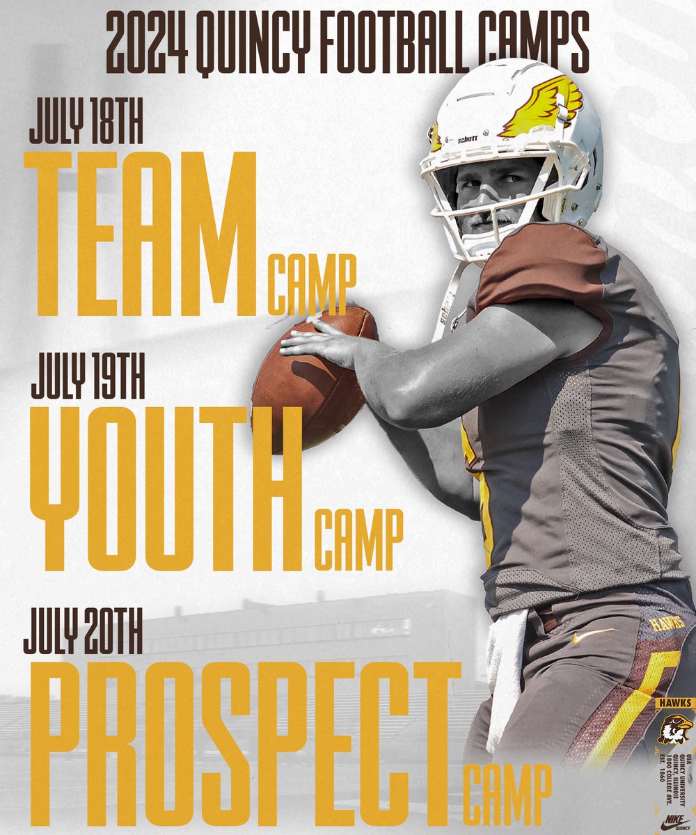 Quincy University Football tweet media