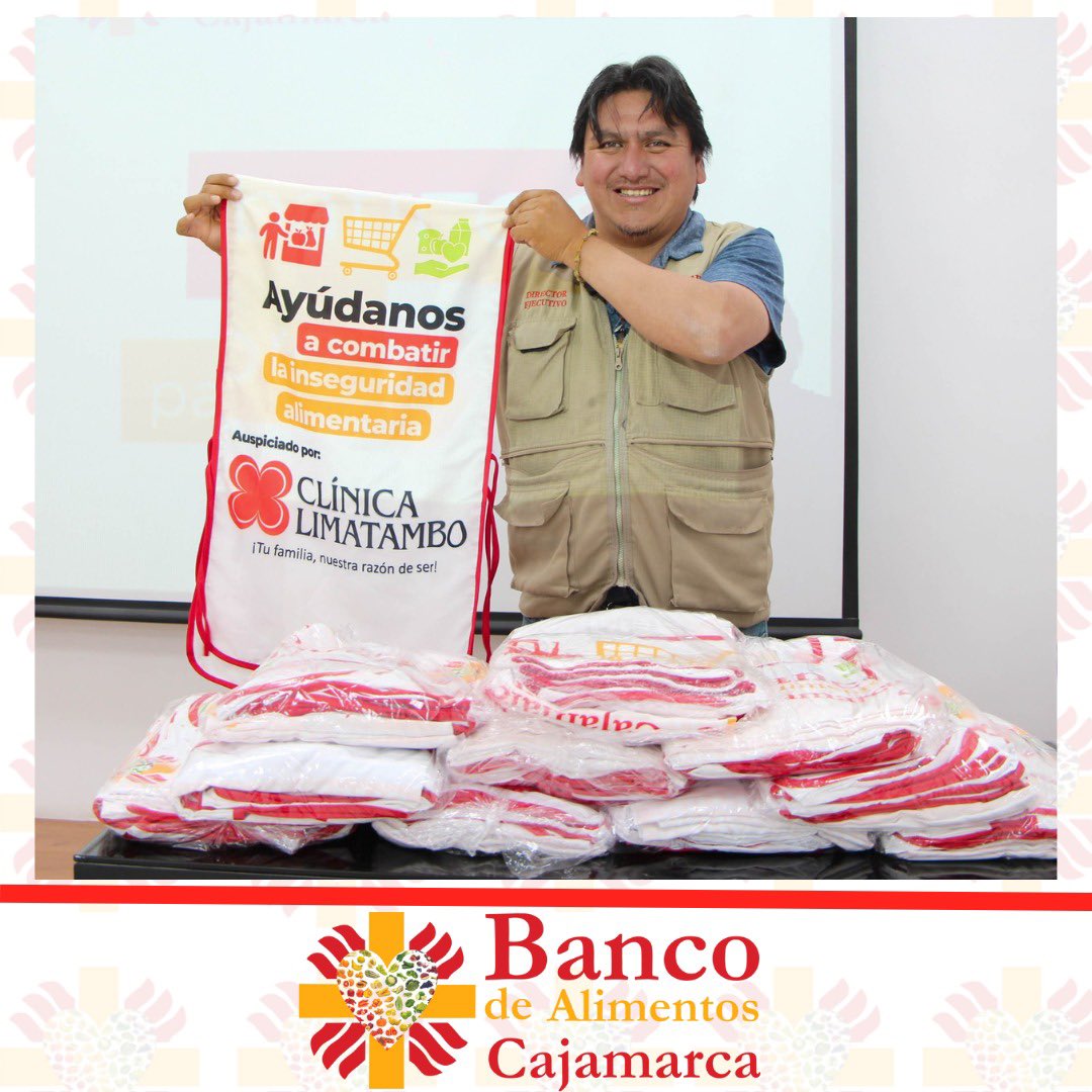 bacajamarca's tweet photo. Tenemos una NUEVA ALIANZA solidaria!!! Clínica @clinicalimatambocaj se suma con entusiasmo a nuestra organización donándonos mandiles para contribuir a llevar ayuda a quienes más lo necesitan. https://t.co/gUF62kI9nR