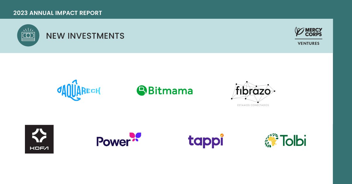 1/3

In 2023, we made 7 strategic investments in new areas, such as e-mobility, internet connectivity, and aquaculture, while also strengthening our footprint in Francophone Africa.