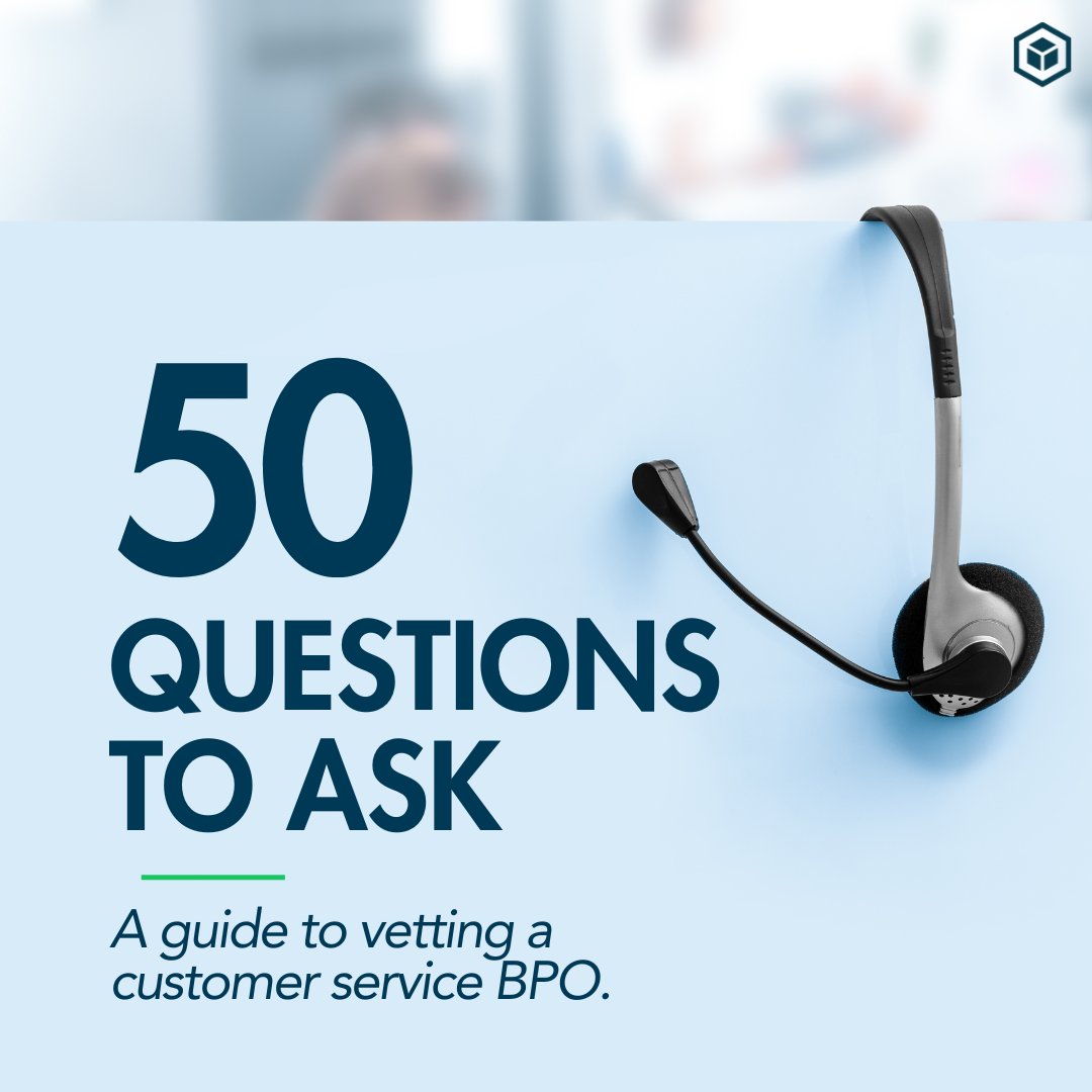 Considering a BPO for your CX program? Here are 50 questions to ask any potential partner. bit.ly/3SRQOhs #CustomerExperience #BPO #Outsourcing #CustomerService