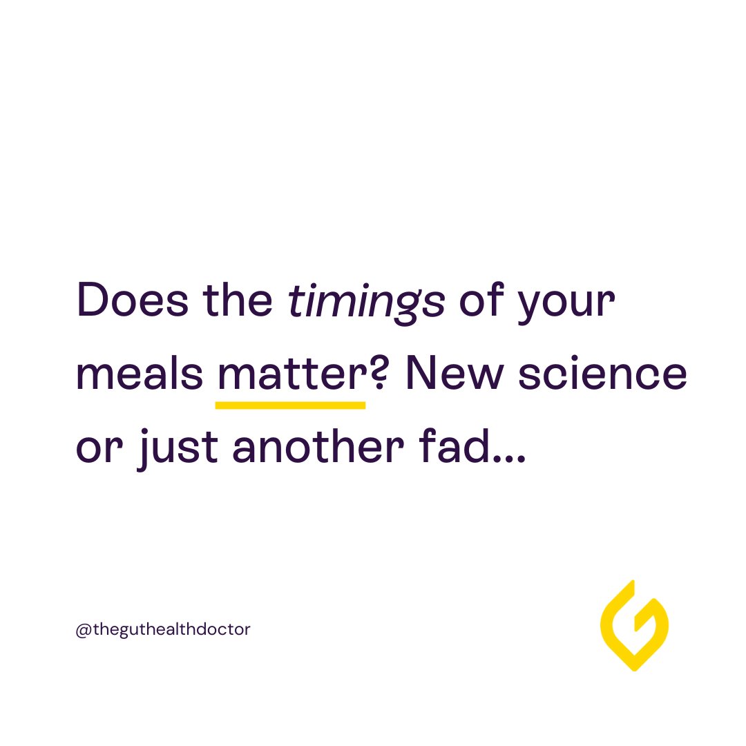TheGutHealthDoc's tweet image. When I was at uni, I was taught that it is not WHEN you eat, but just WHAT you eat that counts 🍽️ . But some new research suggests that timing may well actually have something of an impact... Discover more here bit.ly/3uBSXGi #latedinner #latenighteating