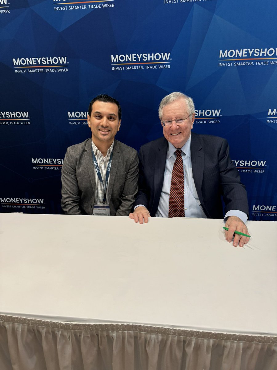 With <a href="/SteveForbesCEO/">Steve Forbes</a> at The Money Show event