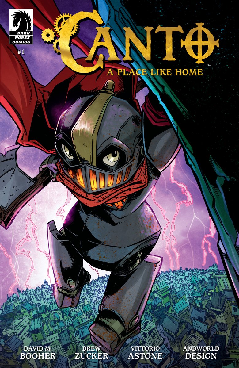 DarkHorseComics's tweet photo. Canto returns this June! The fan-favorite fantasy series from @davidbooher and @Drew_Zucker resumes with the launch of new miniseries, Canto: A Place Like Home. With @andworlddesign, @AstoneVittorio, covers by Zucker, Lisa Heidhoff, @davidmackkabuki: https://t.co/R2PEORbQie https://t.co/eWTQqps1T6
