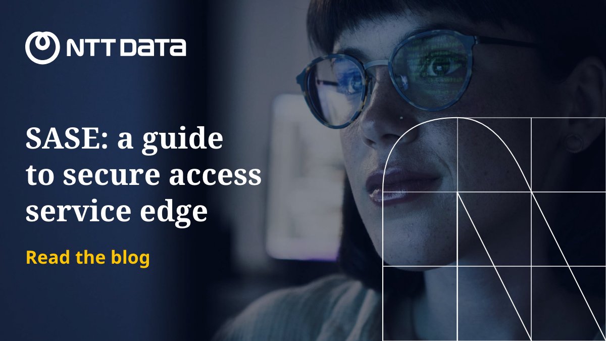 nttdata_inc's tweet photo. Secure access service edge combines network and security into a simplified, cloud-based service. ☁️

Learn more about the benefits of #SASE, including scalability, flexibility, and reduced administration, in this blog: https://t.co/mNbhfsMY4z

 #Cybersecurity https://t.co/wQJzbdBeMv