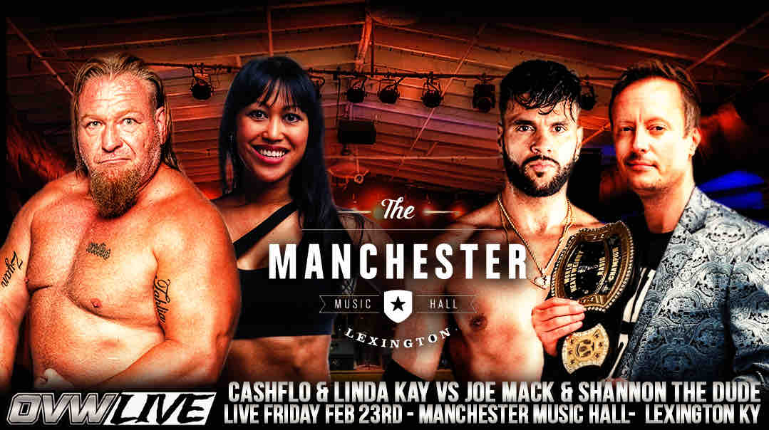 See you TONIGHT in #LEXINGTON! 

Secure your spot at OVWTix.com

#OVWwrestling #OVWLive #WrestlersNetflix