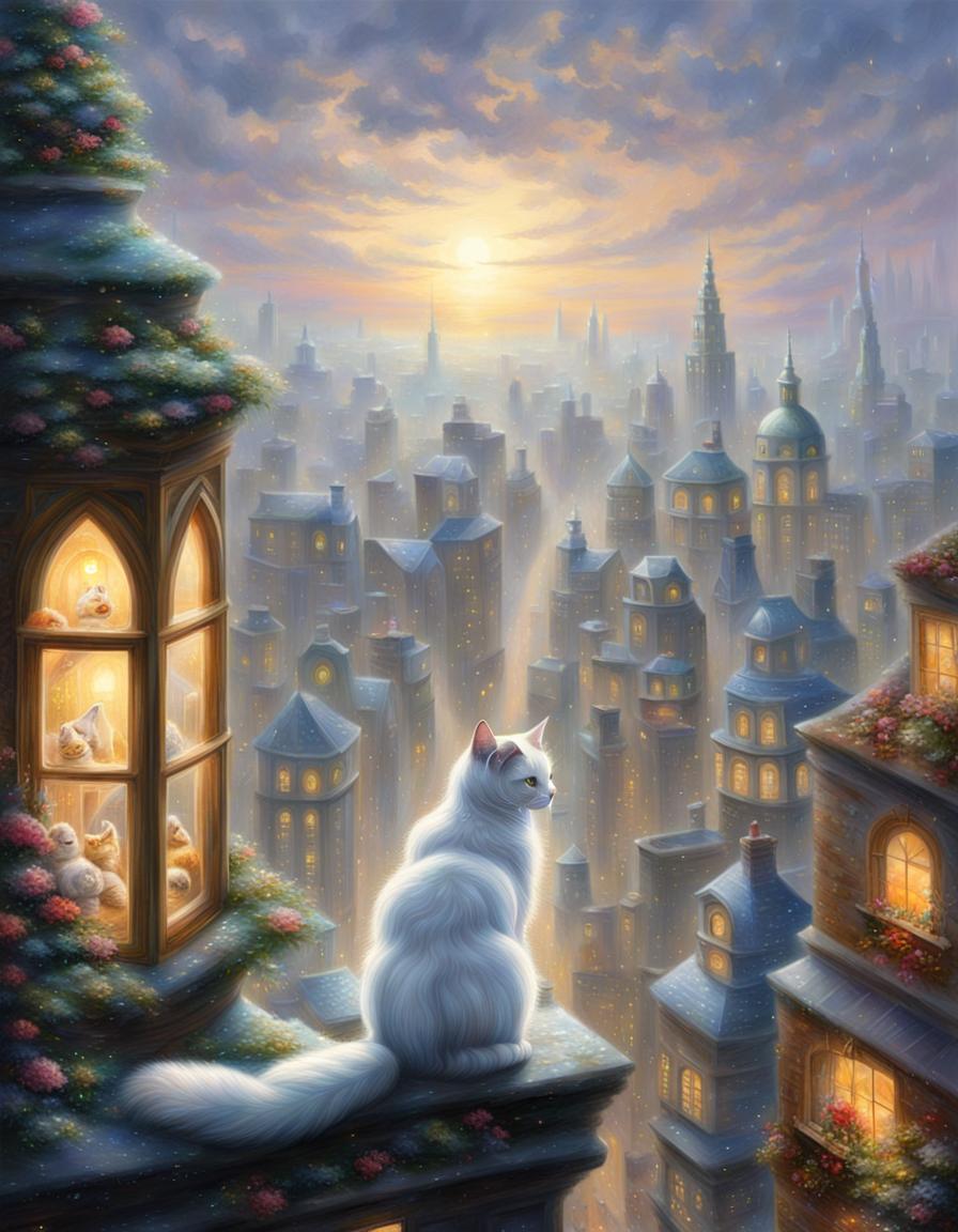 It is time to see the world.

#aiartwork #candiddrawing #beautifulcat