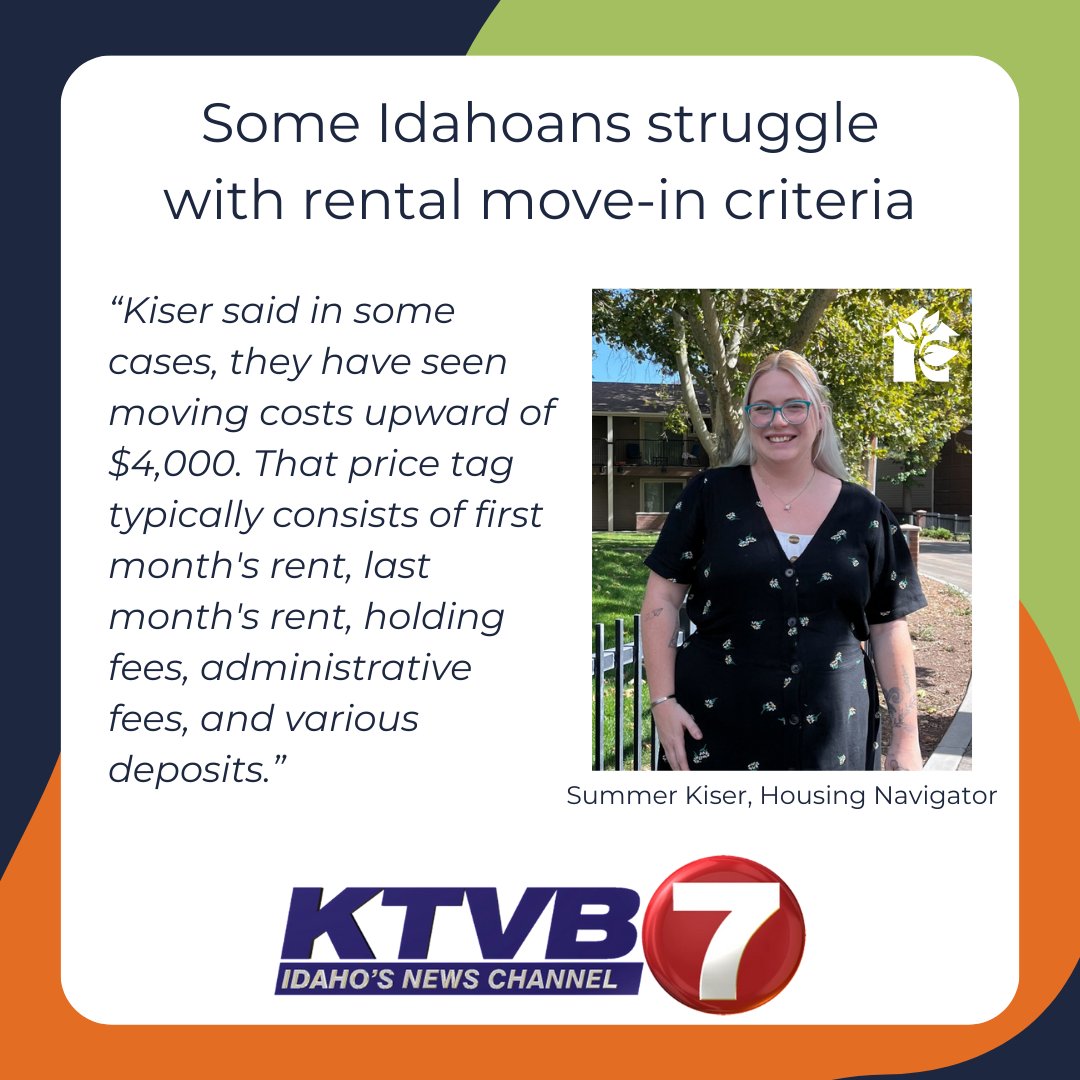 jessetreeidaho's tweet photo. KTVB recently spoke to one of our Housing Navigators, Summer, about the common struggles that they see when assisting people in finding rentals for their families. What did they find?

Read more at https://t.co/3guHwUCdh8. https://t.co/BrUzU4Xgrr