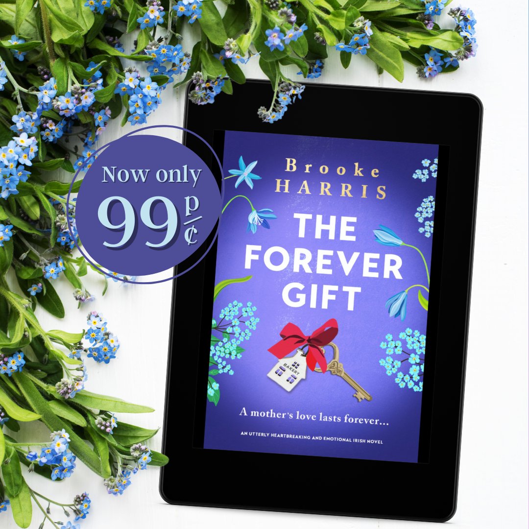 💙 Get your tissues ready because the utterly heartbreaking The Forever Gift by @Janelle_Brooke Harris is now on sale for a limited time only!  Buy this emotional Irish novel for just £0.99 in the UK and $0.99 in the US today: geni.us/631-rd-two-am #bookbub #ebookdeal