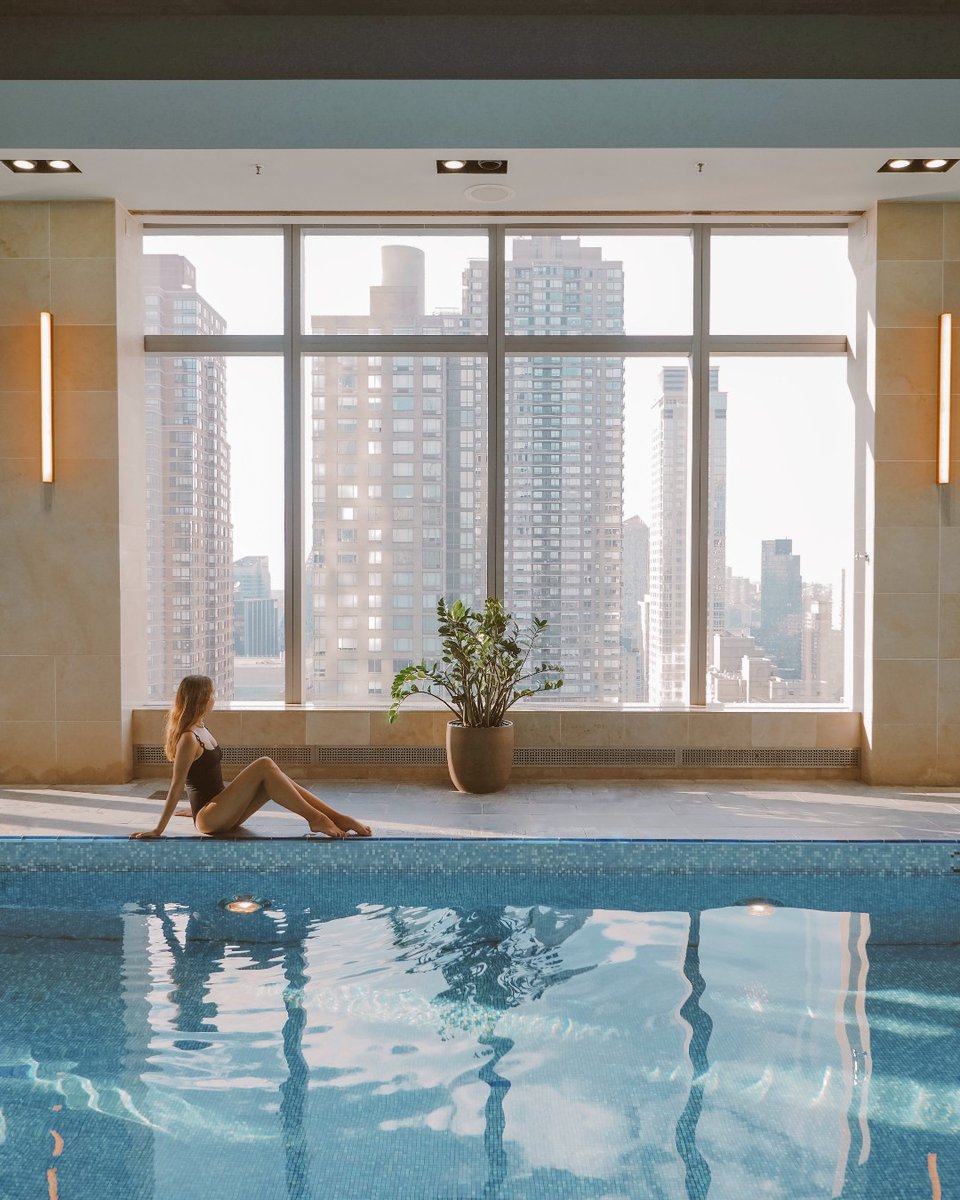 Bask in luxury. #MandarinOrientalNewYork #ImAFan #NYCPools