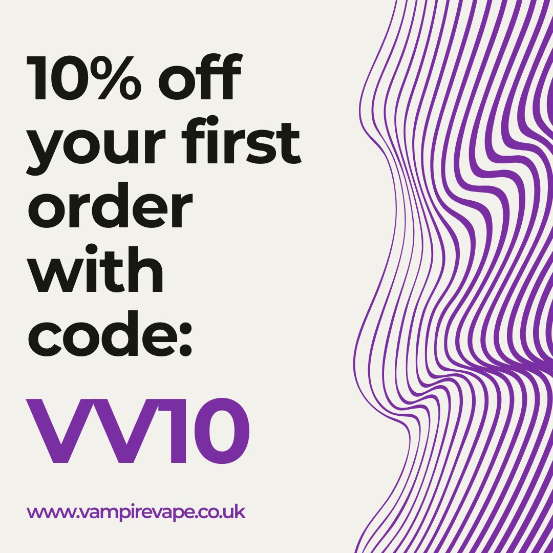 🎉 New User Discount! 🤩

Unlock 10% off your first purchase! 🛍️ Use code VV10 at checkout.

✨ Explore our collection and enjoy quality at a great price. 

Shop Now 🔗 vampirevape.co.uk