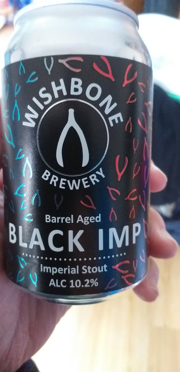 Wow! Lucky enough to win 12 of these lovely sounding Impy stouts from <a href="/WishboneBrewery/">WishboneBrewery</a> .
Looking forward to having one or 2 (but no more than that, as its 10.2%) over the weekend. 
Cheers
#ImpyStout
#CraftBeer
#winBeer