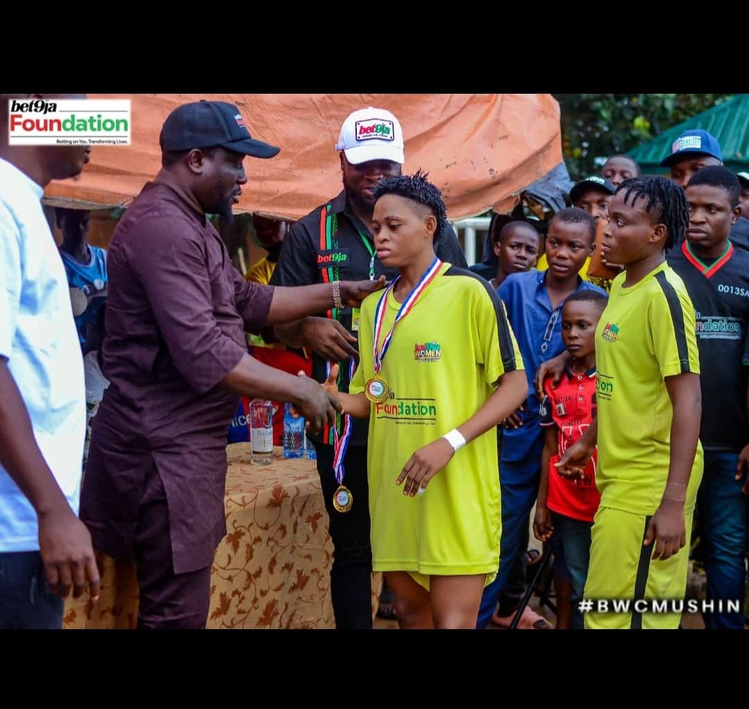 Mushindevprog's tweet photo. Congratulations to our star girls who were part of winning team from the last women football tournament courtesy @bet9jafoundation in Mushin. Go make us proud in @MadridCFF ladies, we're rooting for you🤗.
#Progress
#BWCMushin https://t.co/NrRRR0hGjp