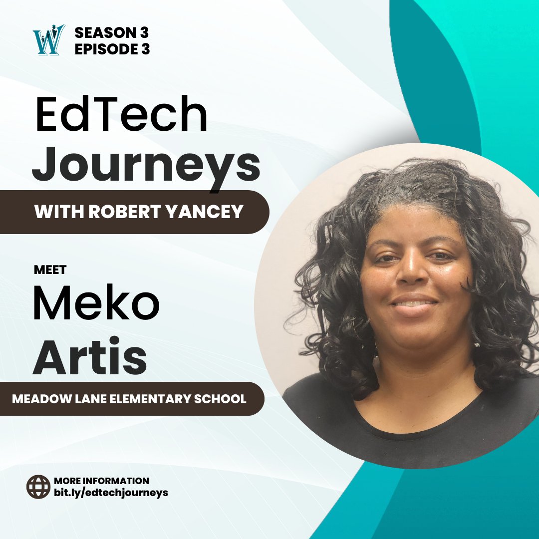 Join me as I meet a dynamic <a href="/MeadowLaneES/">Meadow Lane ES</a> teacher, Ms. Meko Artis, in whose classroom blended learning takes center stage. Through the use of playlists and instructional videos, she's revolutionizing the learning experience for her students.
spotifyanchor-web.app.link/e/qtnoedYCqHb