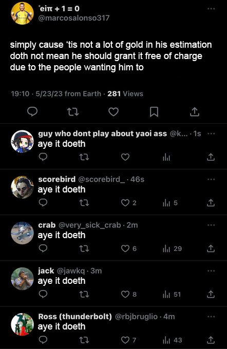 Serf's Posting L's tweet media