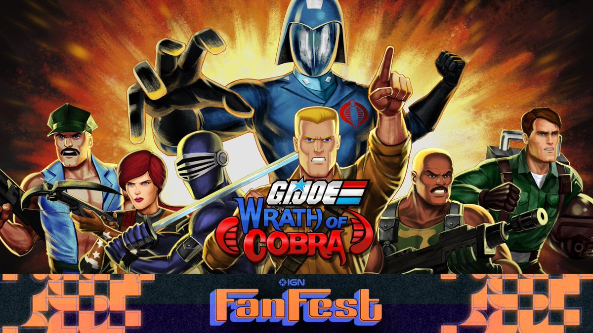 Yo Joe!
On our way to #IGNFanFest with a new gameplay trailer. 

⏲️Countdown is on! 10am PT LIVE!

Watch with us 👀
youtube.com/live/XyxTVBYhd…

#indiegames #retrogaming #PcGaming